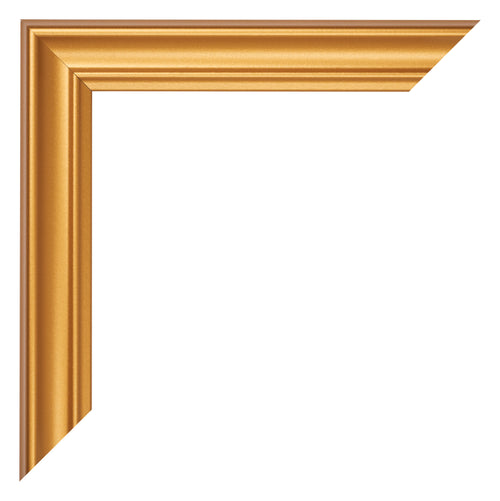Bilderrahmen 20x28cm Gold Matt MDF Lazio Detail Ecke | Yourdecoration.de