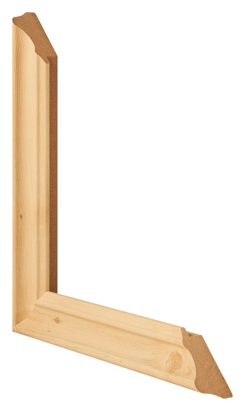 Bilderrahmen 20x28cm Kiefer Gemasert MDF Lazio Detail Querschnitte | Yourdecoration.de