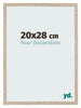 Bilderrahmen 20x28cm Sonoma Eiche MDF Bologna Vorne Messe | Yourdecoration.de