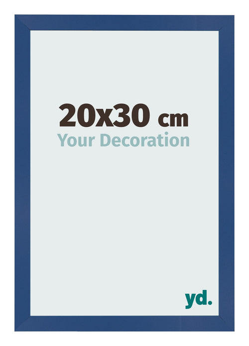 Bilderrahmen 20x30 cm Dunkelblau MDF Bologna Vorne Messe | Yourdecoration.de