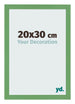 Bilderrahmen 20x30 cm Grun MDF Bologna Vorne Messe | Yourdecoration.de