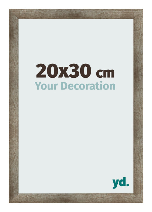 Bilderrahmen 20x30 cm Metall Vintage MDF Bologna Vorne Messe | Yourdecoration.de