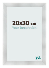 Bilderrahmen 20x30cm Aluminium Gebürstet MDF Pisa Vorne Messe | Yourdecoration.de