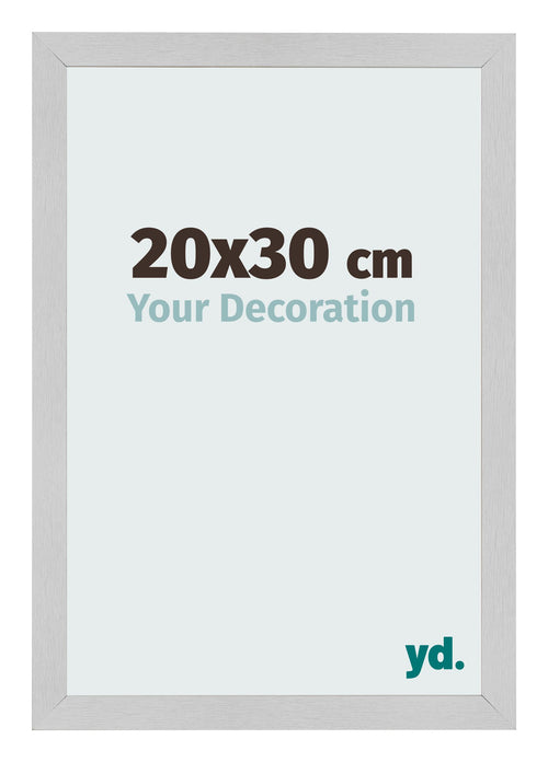 Bilderrahmen 20x30cm Edelstahl MDF Bologna Vorne Messe | Yourdecoration.de