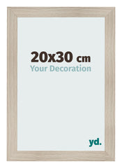 Bilderrahmen 20x30cm Eiche Rustikal MDF Pisa Vorne Messe | Yourdecoration.de