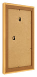 Bilderrahmen 20x30cm Gold Matt MDF Lazio Ruckseite Schrag | Yourdecoration.de