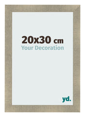 Bilderrahmen 20x30cm Gold Vintage MDF Pisa Vorne Messe | Yourdecoration.de