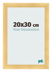 Bilderrahmen 20x30cm Gold Vintage MDF Pisa Vorne Messe | Yourdecoration.de