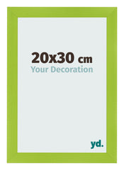 Bilderrahmen 20x30cm Grün MDF Pisa Vorne Messe | Yourdecoration.de