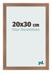 Bilderrahmen 20x30cm Kupfer Dekor MDF Bologna Vorne Messe | Yourdecoration.de
