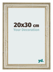 Bilderrahmen 20x30cm Metallglanz MDF Lazio Vorne Messe | Yourdecoration.de