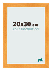 Bilderrahmen 20x30cm Orange MDF Pisa Vorne Messe | Yourdecoration.de