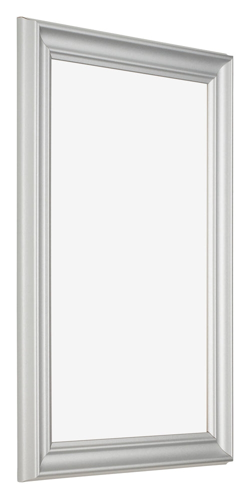 Bilderrahmen 20x30cm Silber Matt MDF Lazio Vorne Schrag | Yourdecoration.de