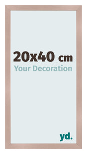 Bilderrahmen 20x40 cm Altrosa MDF Bologna Vorne Messe | Yourdecoration.de
