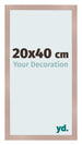 Bilderrahmen 20x40 cm Altrosa MDF Bologna Vorne Messe | Yourdecoration.de