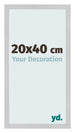 Bilderrahmen 20x40cm Edelstahl MDF Bologna Vorne Messe | Yourdecoration.de