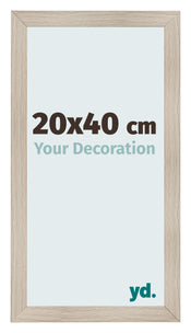 Bilderrahmen 20x40cm Eiche Rustikal MDF Pisa Vorne Messe | Yourdecoration.de