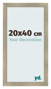 Bilderrahmen 20x40cm Gold Vintage MDF Pisa Vorne Messe | Yourdecoration.de