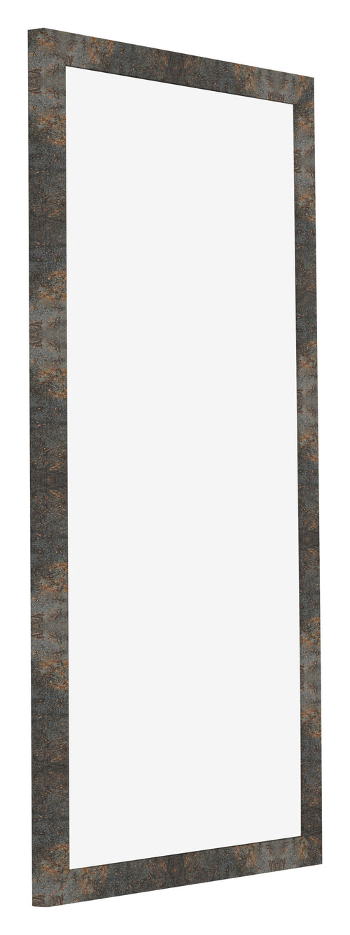 Bilderrahmen 20x40cm Oxidiertes Metall MDF Bologna Vorne Schrag | Yourdecoration.de