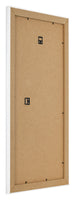 Bilderrahmen 20x40cm Weiß Vintage MDF Pisa Ruckseite Schrag | Yourdecoration.de