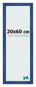 Bilderrahmen 20x60 cm Dunkelblau MDF Bologna Vorne Messe | Yourdecoration.de