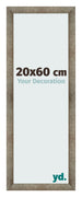 Bilderrahmen 20x60 cm Metall Vintage MDF Bologna Vorne Messe | Yourdecoration.de