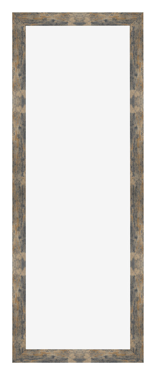 Bilderrahmen 20x60cm Blau Gold Meliert MDF Bologna Vorne | Yourdecoration.de