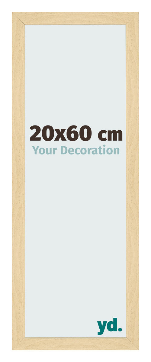 Bilderrahmen 20x60cm Buche Dekor MDF Bologna Vorne Messe | Yourdecoration.de
