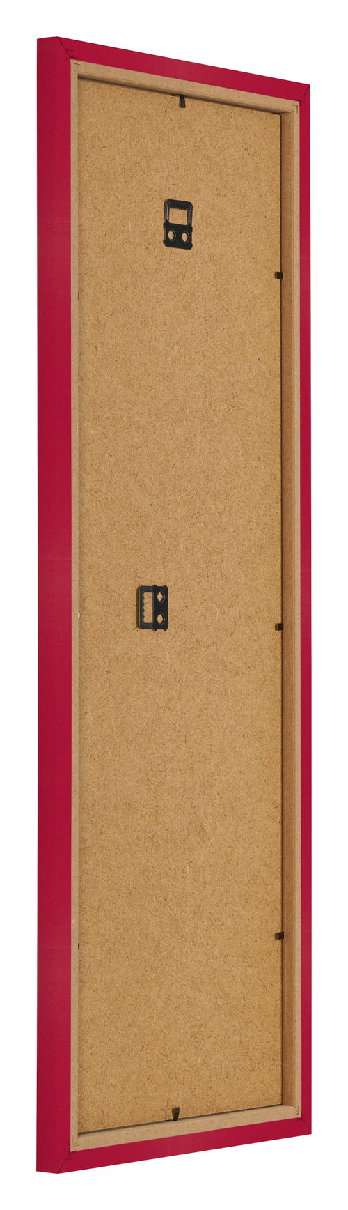 Bilderrahmen 20x60cm Rot MDF Bologna Ruckseite Schrag | Yourdecoration.de