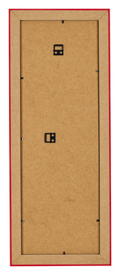 Bilderrahmen 20x60cm Rot MDF Pisa Ruckseite | Yourdecoration.de