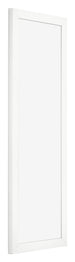 Bilderrahmen 20x60cm Weiss Hochglanz MDF Bologna Vorne Schrag | Yourdecoration.de