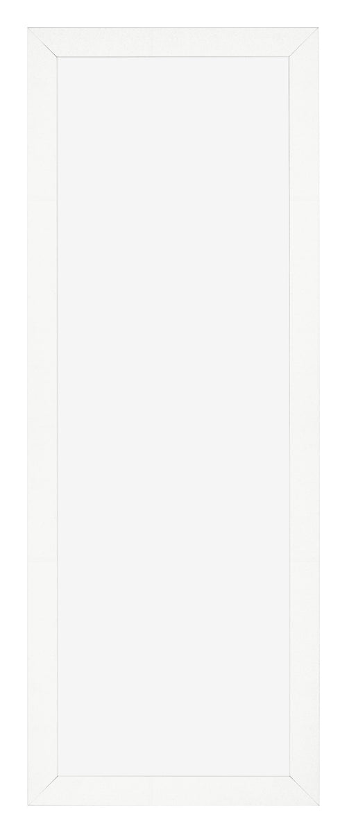 Bilderrahmen 20x60cm Weiss Hochglanz MDF Bologna Vorne | Yourdecoration.de
