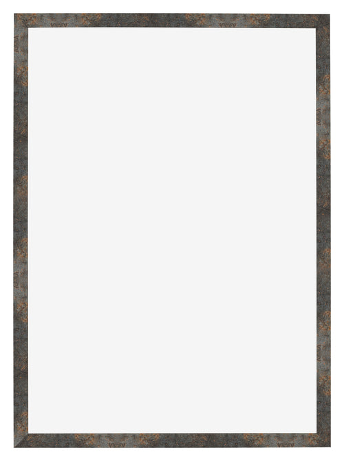 Bilderrahmen 21x29 7cm A4 Oxidiertes Metall MDF Bologna Vorne | Yourdecoration.de