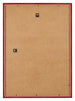 Bilderrahmen 21x29 7cm A4 Rot MDF Bologna Ruckseite | Yourdecoration.de