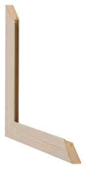 Bilderrahmen 21x30cm Eiche Rustikal MDF Pisa Detail Querschnitte | Yourdecoration.de