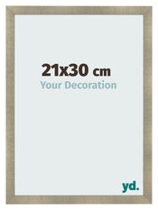 Bilderrahmen 21x30cm Gold Vintage MDF Pisa Vorne Messe | Yourdecoration.de