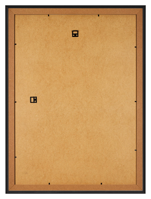 Bilderrahmen 21x30cm Schwarz Gemasert MDF Lazio Ruckseite | Yourdecoration.de