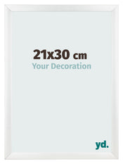 Bilderrahmen 21x30cm Weiß Vintage MDF Pisa Vorne Messe | Yourdecoration.de