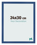 Bilderrahmen 24x30 cm Dunkelblau MDF Bologna Vorne Messe | Yourdecoration.de