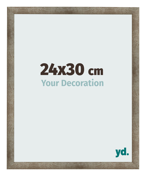 Bilderrahmen 24x30 cm Metall Vintage MDF Bologna Vorne Messe | Yourdecoration.de