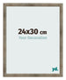 Bilderrahmen 24x30 cm Metall Vintage MDF Bologna Vorne Messe | Yourdecoration.de