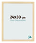 Bilderrahmen 24x30cm Buche Dekor MDF Bologna Vorne Messe | Yourdecoration.de