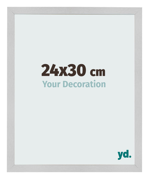 Bilderrahmen 24x30cm Edelstahl MDF Bologna Vorne Messe | Yourdecoration.de