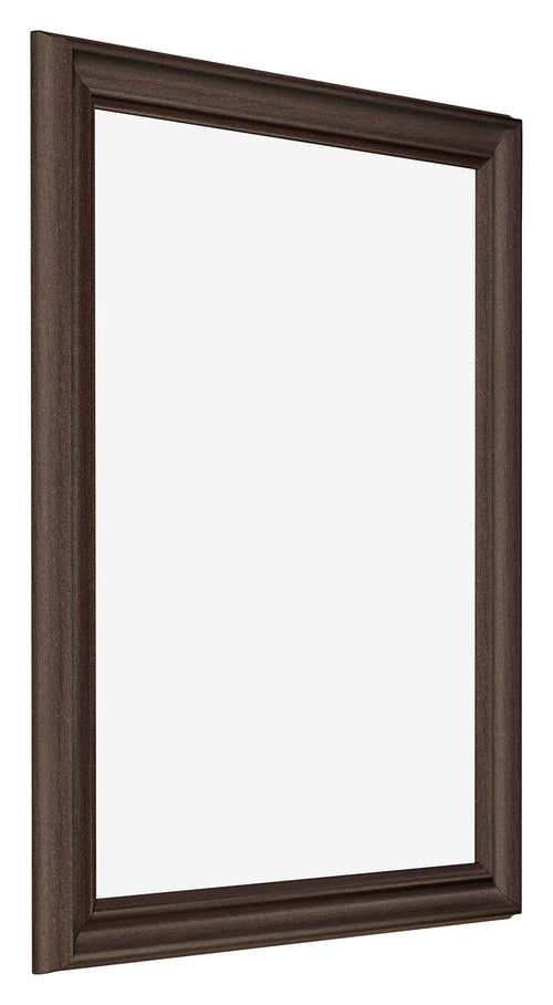 Bilderrahmen 24x30cm Eiche Dunkel MDF Lazio Vorne Schrag | Yourdecoration.de