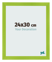 Bilderrahmen 24x30cm Grün MDF Pisa Vorne Messe | Yourdecoration.de