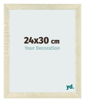 Bilderrahmen 24x30cm Sonoma Eiche MDF Pisa Vorne Messe | Yourdecoration.de