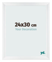 Bilderrahmen 24x30cm Weiß Vintage MDF Pisa Vorne Messe | Yourdecoration.de