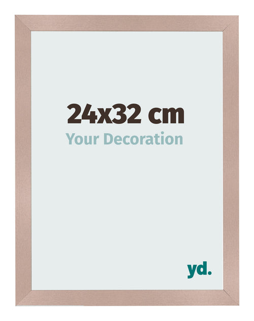 Bilderrahmen 24x32 cm Altrosa MDF Bologna Vorne Messe | Yourdecoration.de