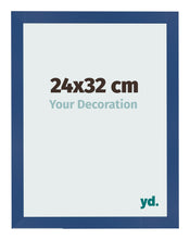 Bilderrahmen 24x32 cm Dunkelblau MDF Bologna Vorne Messe | Yourdecoration.de