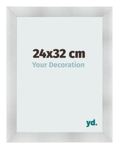 Bilderrahmen 24x32cm Aluminium Gebürstet MDF Pisa Vorne Messe | Yourdecoration.de